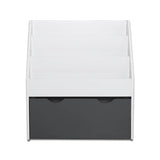 darrahopens Baby & Kids > Kid's Furniture Keezi Kids Bookshelf Childrens Bookcase Organiser Storage Shelf Wooden White