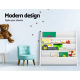 darrahopens Baby & Kids > Kid's Furniture Keezi Kids Bookshelf Shelf Children Bookcase Magazine Rack Organiser Display
