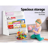 darrahopens Baby & Kids > Kid's Furniture Keezi Kids Bookshelf Shelf Children Bookcase Magazine Rack Organiser Display