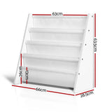 darrahopens Baby & Kids > Kid's Furniture Keezi Kids Bookshelf Shelf Children Bookcase Magazine Rack Organiser Display
