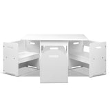 darrahopens Baby & Kids > Kid's Furniture Keezi Kids Multi-function Table and Chair Hidden Storage Box Toy Activity Desk