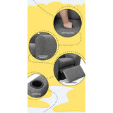 darrahopens Baby & Kids > Kid's Furniture Keezi Kids Recliner Chair Grey Linen Soft Sofa Lounge Couch Children Armchair