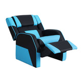 Darrahopens Baby & Kids > Kid's Furniture Keezi Kids Recliner Chair PU Leather Gaming Sofa Lounge Couch Children Armchair
