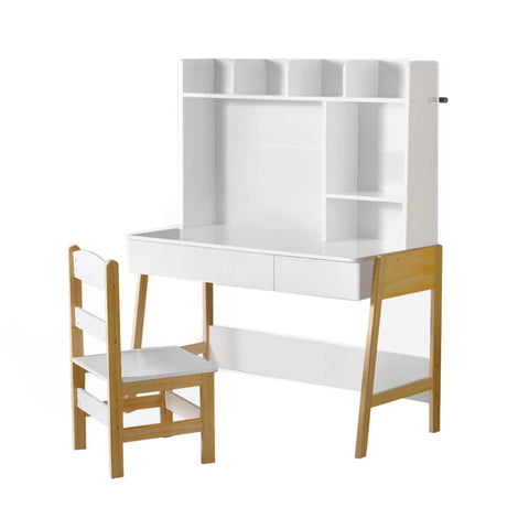 Darrahopens Baby & Kids > Kid's Furniture Keezi Kids Table and Chairs Set Study Play Toys Storage Desk Children Furniture