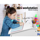 darrahopens Baby & Kids > Kid's Furniture Keezi Kids Table Chairs Set Children Drawing Writing Desk Storage Toys Play