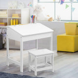 darrahopens Baby & Kids > Kid's Furniture Keezi Kids Table Chairs Set Children Drawing Writing Desk Storage Toys Play