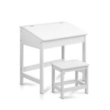 darrahopens Baby & Kids > Kid's Furniture Keezi Kids Table Chairs Set Children Drawing Writing Desk Storage Toys Play