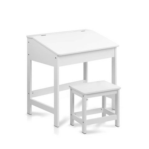 darrahopens Baby & Kids > Kid's Furniture Keezi Kids Table Chairs Set Children Drawing Writing Desk Storage Toys Play