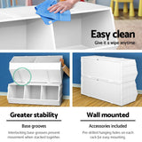 darrahopens Baby & Kids > Kid's Furniture Keezi Kids Toy Box Stackable Bookshelf Storage Organiser Bookcase Shelf