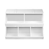 darrahopens Baby & Kids > Kid's Furniture Keezi Kids Toy Box Stackable Bookshelf Storage Organiser Bookcase Shelf