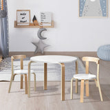 darrahopens Baby & Kids > Kid's Furniture Keezi Nordic Kids Table Chair Set 3PC Desk Activity Study Play Children Modern
