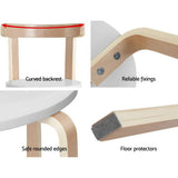 darrahopens Baby & Kids > Kid's Furniture Keezi Nordic Kids Table Chair Set 3PC Desk Activity Study Play Children Modern
