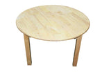darrahopens Baby & Kids > Kid's Furniture Rubberwood Round Table 90