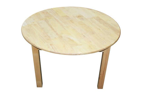 darrahopens Baby & Kids > Kid's Furniture Rubberwood Round Table 90