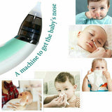 Darrahopens Baby & Kids > Nursing Baby Nasal Aspirator Electric Safe Hygienic Nose Cleaner Snot Sucker For baby (Green)
