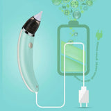 Darrahopens Baby & Kids > Nursing Baby Nasal Aspirator Electric Safe Hygienic Nose Cleaner Snot Sucker For baby (Green)