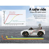 darrahopens Baby & Kids > Ride on Cars, Go-karts & Bikes Bentley Kids Ride On Car Licensed Electric Toys 12V Battery Remote Cars White