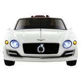 darrahopens Baby & Kids > Ride on Cars, Go-karts & Bikes Bentley Kids Ride On Car Licensed Electric Toys 12V Battery Remote Cars White