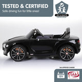 Darrahopens Baby & Kids > Ride on Cars, Go-karts & Bikes Kahuna Bentley Exp 12 Licensed Speed 6E Electric Kids Ride On Car Black