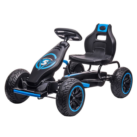 Darrahopens Baby & Kids > Ride on Cars, Go-karts & Bikes Kahuna G18 Kids Ride On Pedal Go Kart - Blue