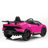 Darrahopens Baby & Kids > Ride on Cars, Go-karts & Bikes Kahuna Lamborghini Performante Kids Electric Ride On Car Remote Control by Kahuna - Pink