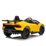 Darrahopens Baby & Kids > Ride on Cars, Go-karts & Bikes Kahuna Lamborghini Performante Kids Electric Ride On Car Remote Control - Yellow