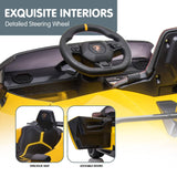Darrahopens Baby & Kids > Ride on Cars, Go-karts & Bikes Kahuna Lamborghini Performante Kids Electric Ride On Car Remote Control - Yellow