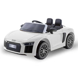 Darrahopens Baby & Kids > Ride on Cars, Go-karts & Bikes Kahuna R8 Spyder Audi Licensed Kids Electric Ride On Car Remote Control - White