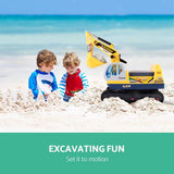 darrahopens Baby & Kids > Ride on Cars, Go-karts & Bikes Keezi Kids Ride On Excavator - Yellow
