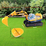 darrahopens Baby & Kids > Ride on Cars, Go-karts & Bikes Keezi Kids Ride On Excavator - Yellow
