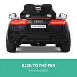 darrahopens Baby & Kids > Ride on Cars, Go-karts & Bikes Kids Ride On Car Audi R8 Licensed Electric 12V Black