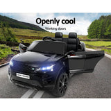 darrahopens Baby & Kids > Ride on Cars, Go-karts & Bikes Kids Ride On Car Licensed Land Rover 12V Electric Car Toys Battery Remote Black