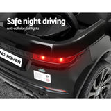 darrahopens Baby & Kids > Ride on Cars, Go-karts & Bikes Kids Ride On Car Licensed Land Rover 12V Electric Car Toys Battery Remote Black