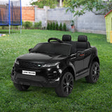 darrahopens Baby & Kids > Ride on Cars, Go-karts & Bikes Kids Ride On Car Licensed Land Rover 12V Electric Car Toys Battery Remote Black