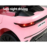 darrahopens Baby & Kids > Ride on Cars, Go-karts & Bikes Kids Ride On Car Licensed Land Rover 12V Electric Car Toys Battery Remote Pink
