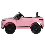 darrahopens Baby & Kids > Ride on Cars, Go-karts & Bikes Kids Ride On Car Licensed Land Rover 12V Electric Car Toys Battery Remote Pink