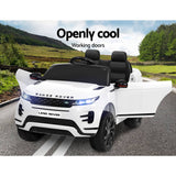 darrahopens Baby & Kids > Ride on Cars, Go-karts & Bikes Kids Ride On Car Licensed Land Rover 12V Electric Car Toys Battery Remote White