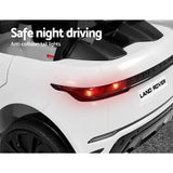darrahopens Baby & Kids > Ride on Cars, Go-karts & Bikes Kids Ride On Car Licensed Land Rover 12V Electric Car Toys Battery Remote White