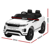darrahopens Baby & Kids > Ride on Cars, Go-karts & Bikes Kids Ride On Car Licensed Land Rover 12V Electric Car Toys Battery Remote White