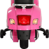 Darrahopens Baby & Kids > Ride on Cars, Go-karts & Bikes Kids Ride On Car Motorcycle Motorbike VESPA Licensed Scooter Electric Toys Pink