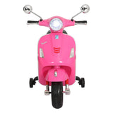 Darrahopens Baby & Kids > Ride on Cars, Go-karts & Bikes Kids Ride On Car Motorcycle Motorbike VESPA Licensed Scooter Electric Toys Pink