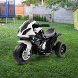 darrahopens Baby & Kids > Ride on Cars, Go-karts & Bikes Kids Ride On Motorbike BMW Licensed S1000RR Motorcycle Car Black