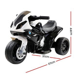darrahopens Baby & Kids > Ride on Cars, Go-karts & Bikes Kids Ride On Motorbike BMW Licensed S1000RR Motorcycle Car Black