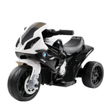 darrahopens Baby & Kids > Ride on Cars, Go-karts & Bikes Kids Ride On Motorbike BMW Licensed S1000RR Motorcycle Car Black