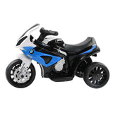 darrahopens Baby & Kids > Ride on Cars, Go-karts & Bikes Kids Ride On Motorbike BMW Licensed S1000RR Motorcycle Car Blue