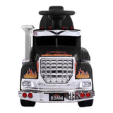 darrahopens Baby & Kids > Ride on Cars, Go-karts & Bikes Ride On Cars Kids Electric Toys Car Battery Truck Childrens Motorbike Toy Rigo Black