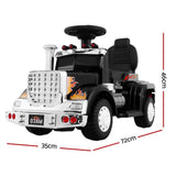 darrahopens Baby & Kids > Ride on Cars, Go-karts & Bikes Ride On Cars Kids Electric Toys Car Battery Truck Childrens Motorbike Toy Rigo Black