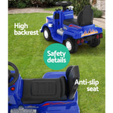 darrahopens Baby & Kids > Ride on Cars, Go-karts & Bikes Ride On Cars Kids Electric Toys Car Battery Truck Childrens Motorbike Toy Rigo Blue