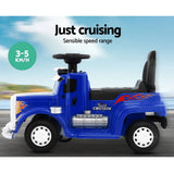 darrahopens Baby & Kids > Ride on Cars, Go-karts & Bikes Ride On Cars Kids Electric Toys Car Battery Truck Childrens Motorbike Toy Rigo Blue