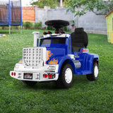 darrahopens Baby & Kids > Ride on Cars, Go-karts & Bikes Ride On Cars Kids Electric Toys Car Battery Truck Childrens Motorbike Toy Rigo Blue